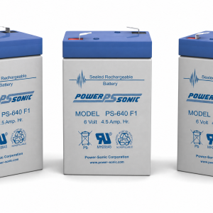 Power Sonic PS-640 F1 Sealed Lead Acid Battery
