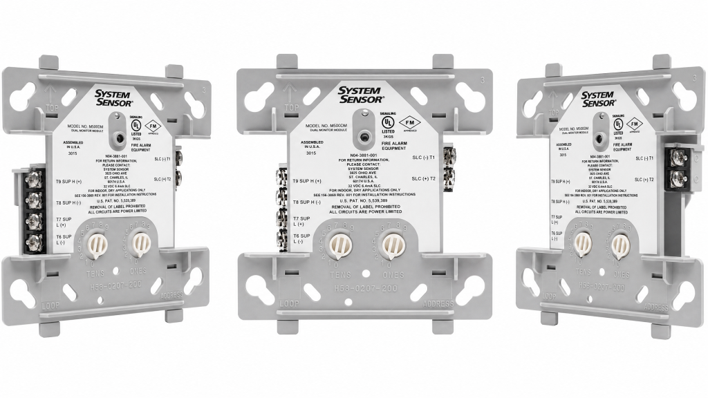 System Sensor M500DM Dual Input Monitor Module | Fire Alarm Spare Parts