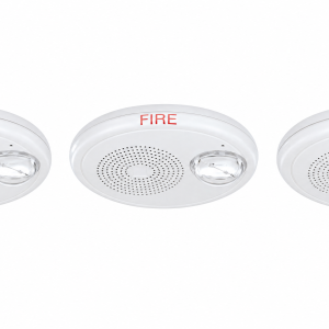 Kidde GCHFWF-S7VMCH High Fidelity Ceiling Speaker Strobe