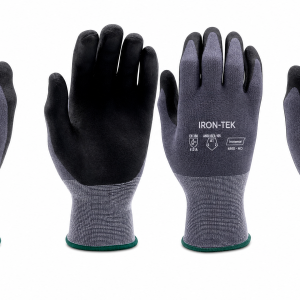 Ironwear Iron-Tek 4860 Foam Nitrile Coated Gloves – Grey/Black