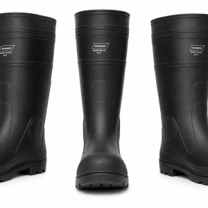 IRONWEAR-9253-B-PVC-STEEL-TOE-WORK-BOOTS-WATERPROOF-BLACK-SIZE-12-ASTM-F2413