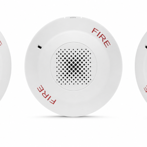 Kidde EGCAWF Ceiling Horn, White, FIRE Marking