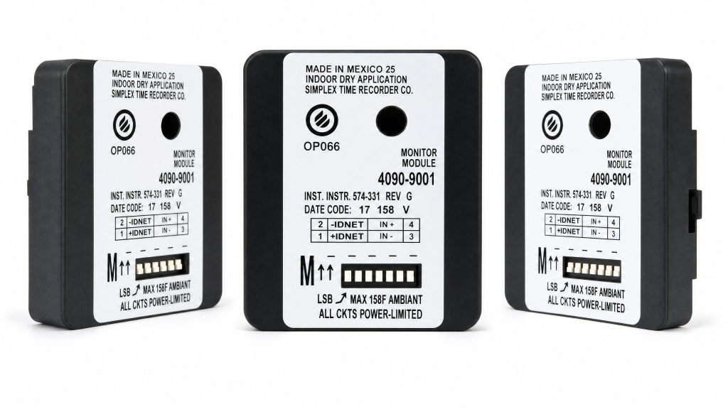 Simplex Gen Iam Simplex 4090-9001 Supervised Individual Addressable Module (IAM) | Fire ...