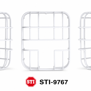 STI-9767 Horn/Strobe Damage Stopper, L Series Wall White