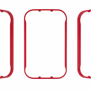 System Sensor BZSPR-AL Wall Red Bezel - Pack with 5 Units
