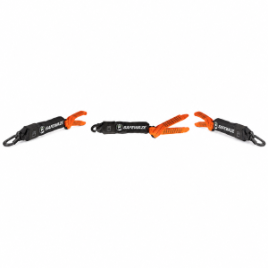 Safewaze FS88566-E V-Line 6' Dual-Leg Lanyard – Rebar Hooks, Fall Protection