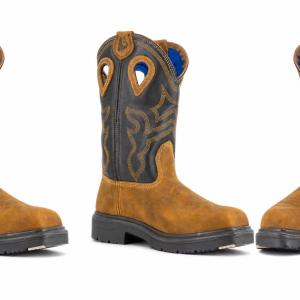 Steel Blue Heeler 813945 Steel Toe Work Boots – 10M Pull-On Chelsea Style EH Rated
