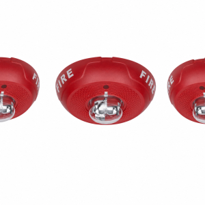 System Sensor SCRL Strobe Red Ceiling