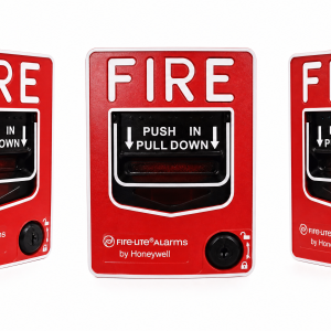 Fire-Lite BG-12LOB Manual Pull Station (outdoor use w/ backbox)