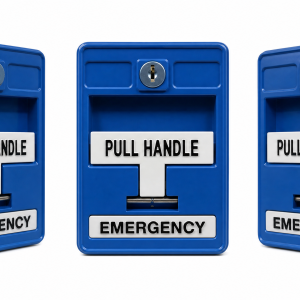 Mircom MS-703U Blue Single Action Pull Station