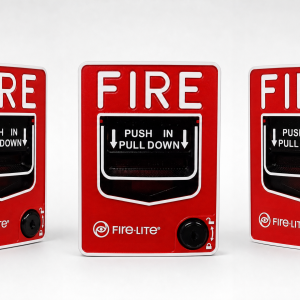 Fire-Lite BG-12L Manual Pull Station (w/ Key Lock)