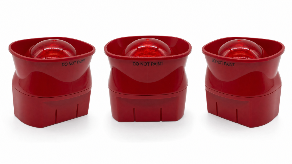 Simplex 4906-5205 Indoor Sounder Beacon Red | Fire Alarm Spare Parts