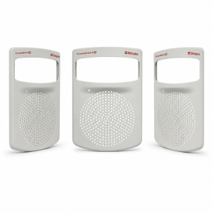 Simplex 49SVC-WWFIRE Cover, White, "FIRE"
