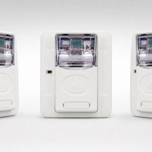 Gentex GES3-24WW Commander3 Series Selectable Candela Evacuation Strobe, 24VDC, White
