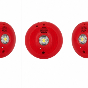 System Sensor PC2RLED-BP10 Horn Strobe Red - Bulk Pack with 10 Units
