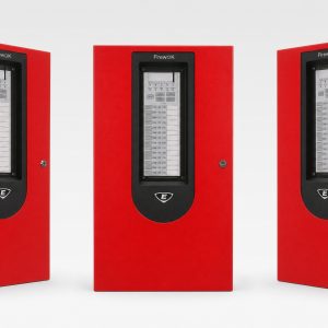 Kidde FX-10R 10 Zone Fire Alarm Control Panel, Red