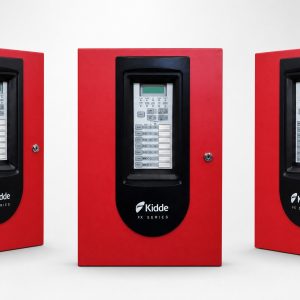 Kidde FX-5R Zone Conventional Fire Alarm Control Panel, Red