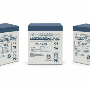 Power Sonic PS-1250 F1 Sealed Lead Acid Battery