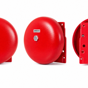 Eaton Wheelock 43T-G6-24-R AC Vib Bell, Indoor Outdoor Red