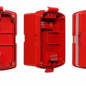 Eaton Wheelock EL4XBB-R NEMA 4X Surface Backbox, Red