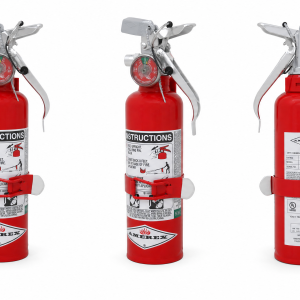 Amerex A384T 1.4lb Halotron Class B C Fire Extinguisher (14400)