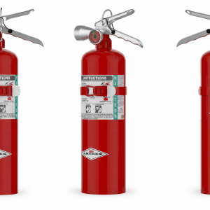 Amerex B386T Halotron 1 Fire Extinguisher, 5 Pound, 5BC (15271)