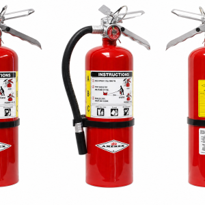 Amerex B402 5lb ABC Dry Chemical Fire Extinguisher with Wall Bracket