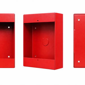Bosch 960687 Radionics Red Metal Backbox