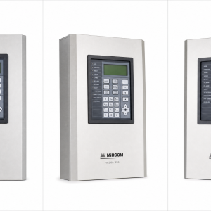 Edwards EST IO64GD (64-Point Intelligent FACP w/ Dialer, Gray Door)