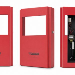 Edwards EST IO64R (64-Point Intelligent FACP, Red Door)