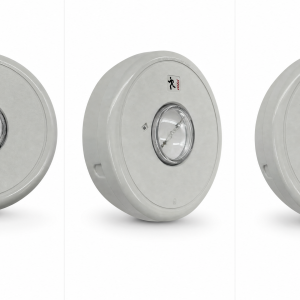 Edwards GC-VMH White Ceiling Strobe Clear Lens