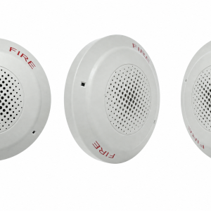 Edwards GCSWF Ceiling Speaker White Fire Marking