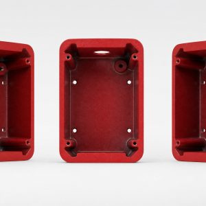 Simplex 2975-9211 Weatherproof Backbox Red