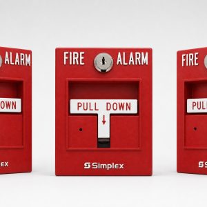 Simplex 4099-9004 Single-Action Pull Station (Replaces 4099-9001)