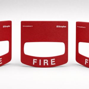 Simplex 4905-9992 Cover, Red, "FIRE"