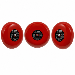 System Sensor SSV120-6 Alarm Bell, 6", 120VAC Red