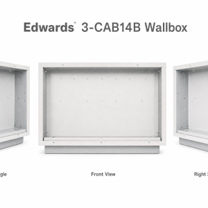 Edwards 3-CAB14B Wallbox with 2 Chassis Spaces