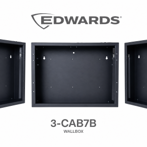 Edwards 3-CAB7B Wallbox with 1 Chassis Space