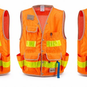 Taylortec SFV-10 Safety Fall Work Vest Seahorse Type V PFD Vinyl-Coated Commercial Harness