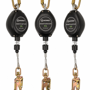Safewaze 15' Self-Retracting Lifeline (SRL) with Galvanized Cable FS-FSP1215-G