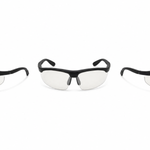 GLASSES-HALF-FRAME-READER-BLACK-CLEAR-I-O-CH1-915