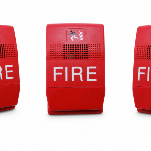 Edwards G4RF-S2 Speaker (25V), Multi-Tap, Red, Fire